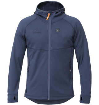 HeatX Heated Anyday Ziphood Mens Navy/Blue