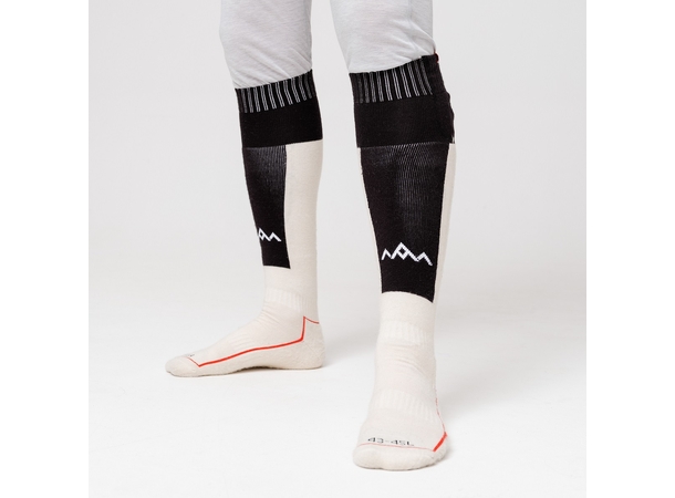 HeatX Heated Technical Socks L Sand/Black - EU43/45 