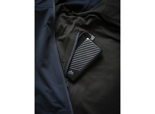 HeatX Heated Anyday Ziphood Mens M Navy/Blue 