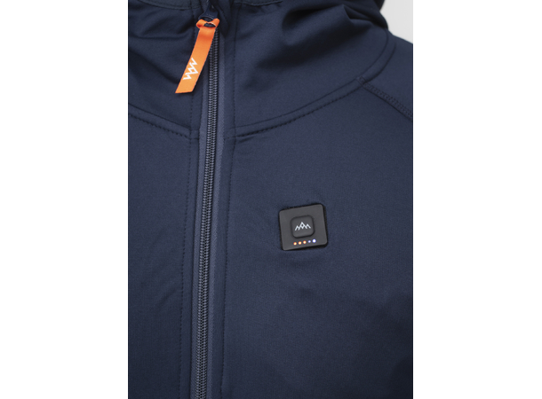 HeatX Heated Anyday Ziphood Mens M Navy/Blue 