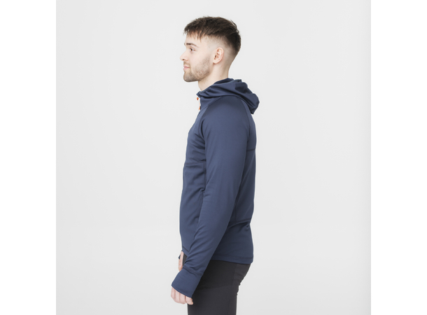 HeatX Heated Anyday Ziphood Mens M Navy/Blue 