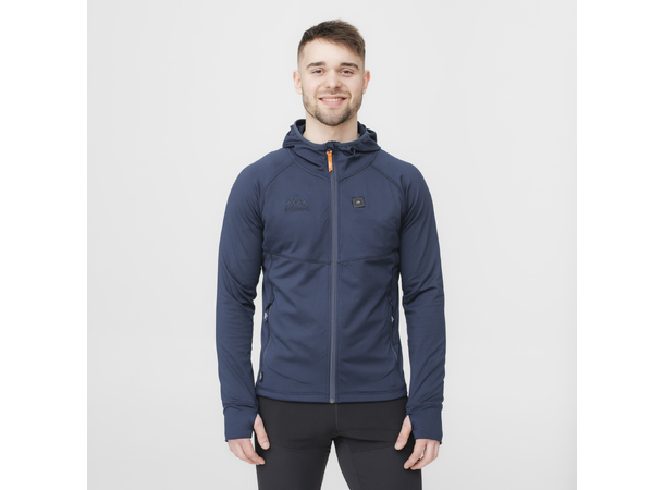 HeatX Heated Anyday Ziphood Mens M Navy/Blue 
