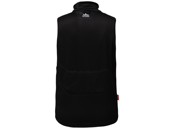 HeatX Heated Fleece Vest Mens L Black 