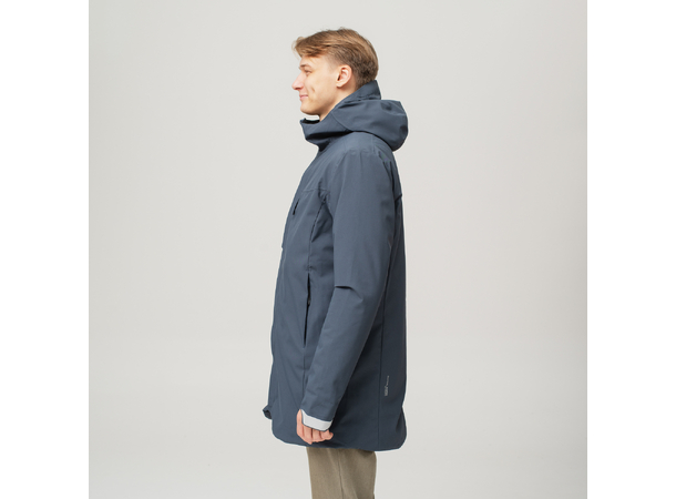 HeatX Heated Oslo Coat Mens M Navy 