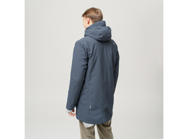 HeatX Heated Oslo Coat Mens M Navy 