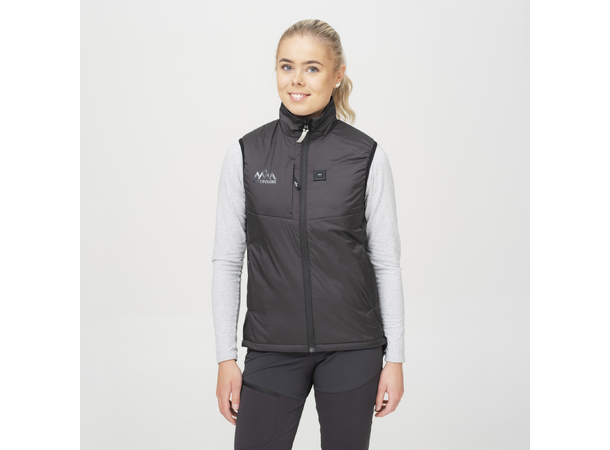 HeatX Heated Outdoor Vest Womens L Black 