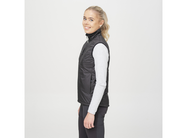 HeatX Heated Outdoor Vest Womens L Black 