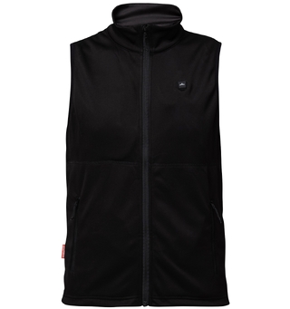 HeatX Heated Fleece Vest Mens Black