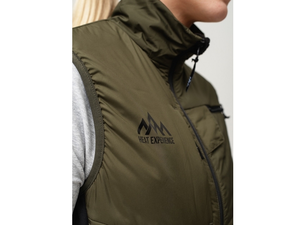 HeatX Heated Hunt Vest Womens V2 M Olive Green 