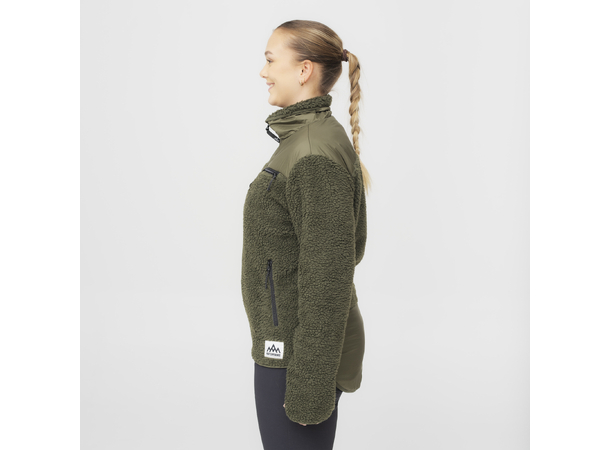 HeatX Heated Pile Fleece Unisex XL Olive Green 