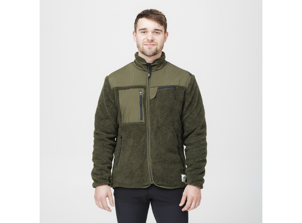 HeatX Heated Pile Fleece Unisex XL Olive Green 