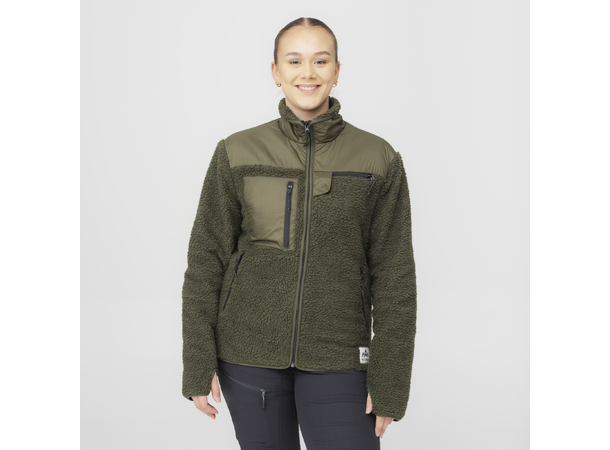 HeatX Heated Pile Fleece Unisex XL Olive Green 