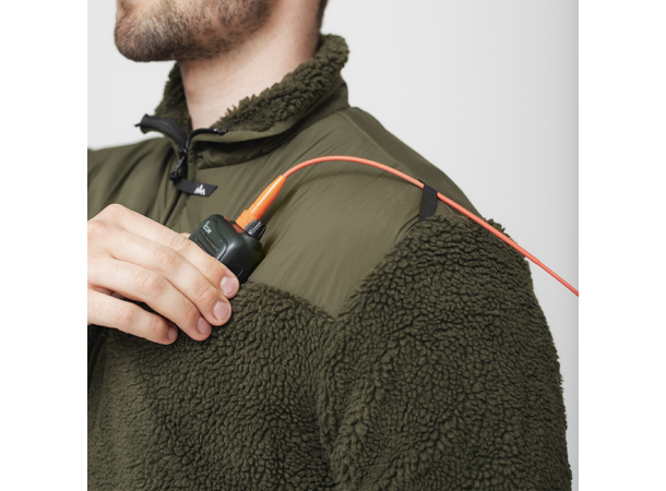 HeatX Heated Pile Fleece Unisex XL Olive Green 