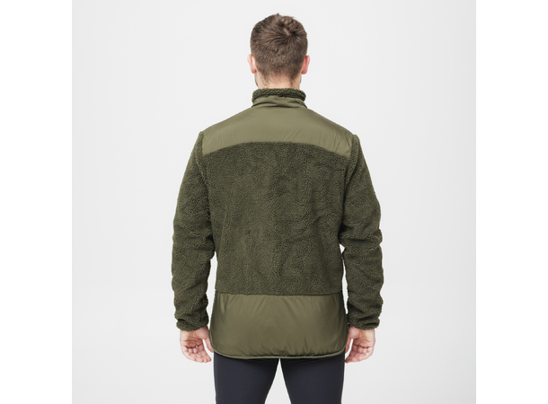 HeatX Heated Pile Fleece Unisex XL Olive Green 