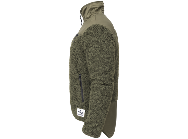 HeatX Heated Pile Fleece Unisex XL Olive Green 