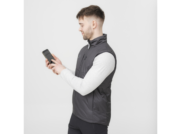 HeatX Heated Outdoor Vest Mens M Black 