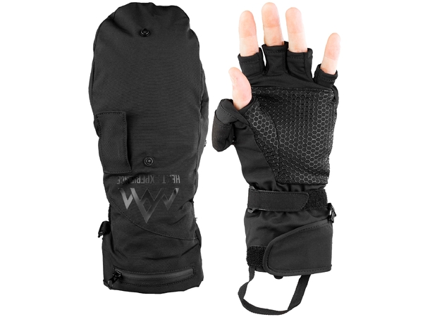 HeatX Heated Pullover Mittens XL Black 