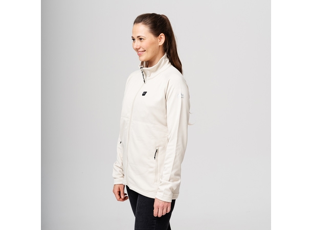 Heatx Heated Fleece Sweater Womens M Sand 