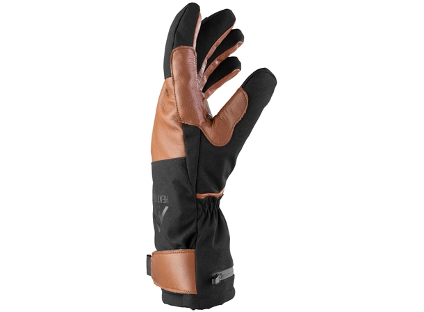 HeatX Heated Outdoor Gloves M Brown/Black 