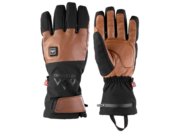 HeatX Heated Outdoor Gloves M Brown/Black 