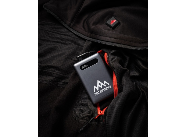 Heatx Heated Fleece Sweater Womens M Black 