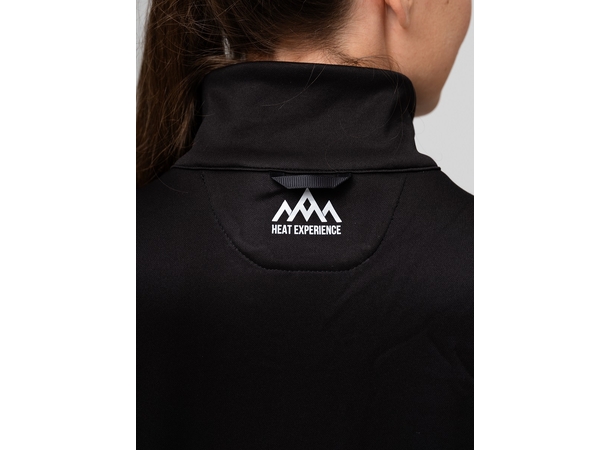 Heatx Heated Fleece Sweater Womens M Black 