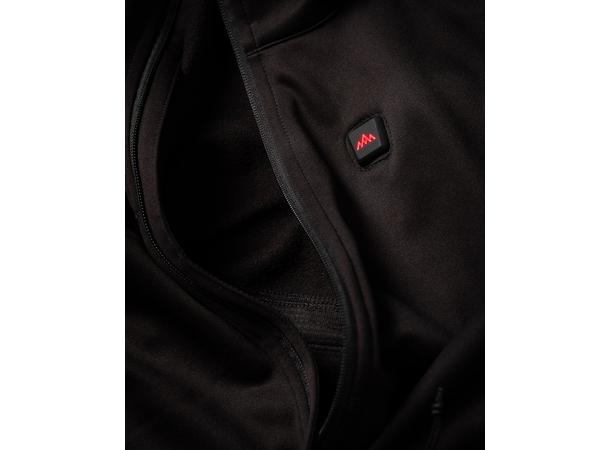 Heatx Heated Fleece Sweater Womens M Black 