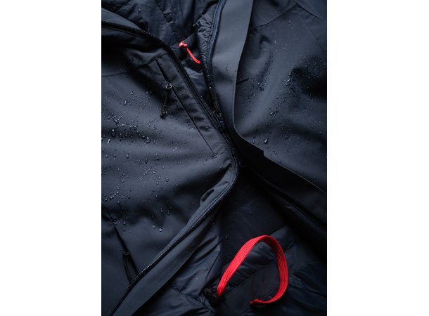 HeatX Heated Oslo Coat Womens L Navy 