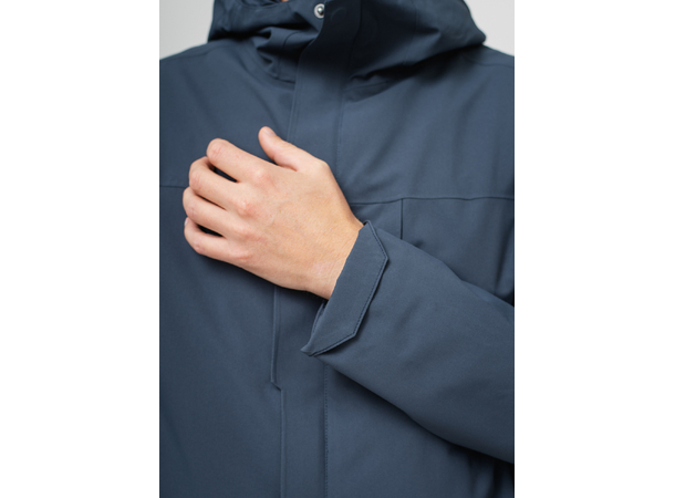 HeatX Heated Oslo Coat Womens L Navy 
