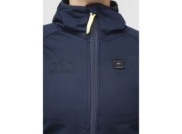 HeatX Heated Anyday Ziphood Womens S Navy/Blue 