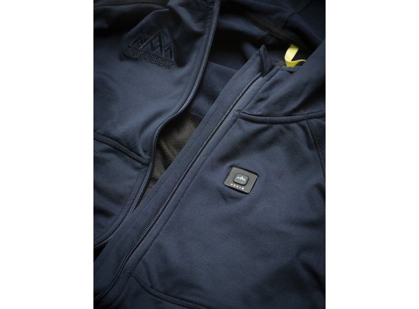 HeatX Heated Anyday Ziphood Womens S Navy/Blue 