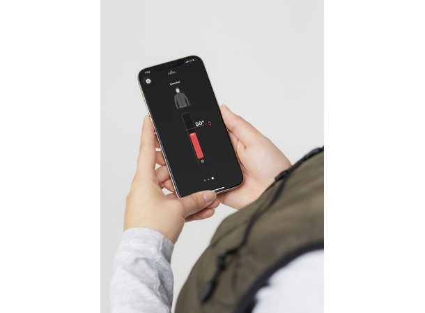 HeatX Heated Anyday Ziphood Womens S Navy/Blue 