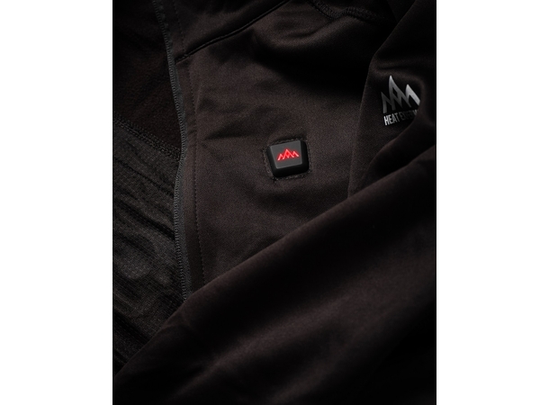 HeatX Heated Fleece Vest Womens M Black 