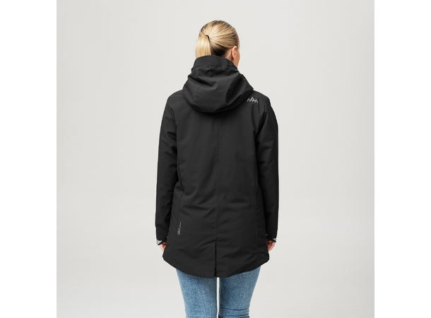 HeatX Heated Oslo Coat Womens L Black 