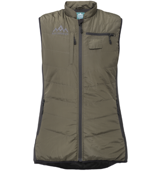 HeatX Heated Hunt Vest Womens Green/Black