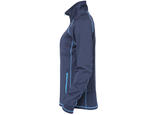 HeatX Heated Grid Fleece Womens XS Blue 