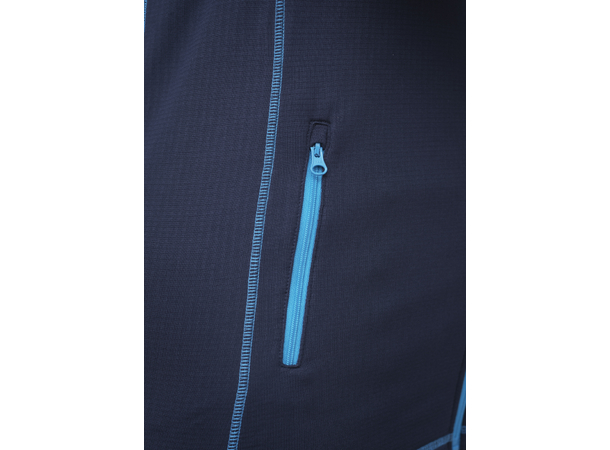 HeatX Heated Grid Fleece Womens XS Blue 