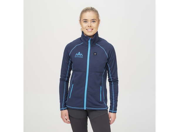 HeatX Heated Grid Fleece Womens XS Blue 