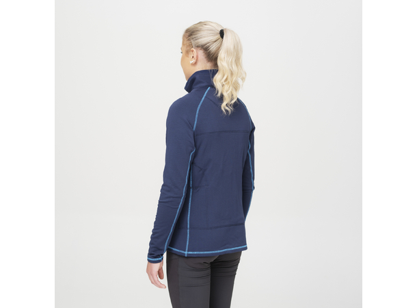HeatX Heated Grid Fleece Womens XS Blue 