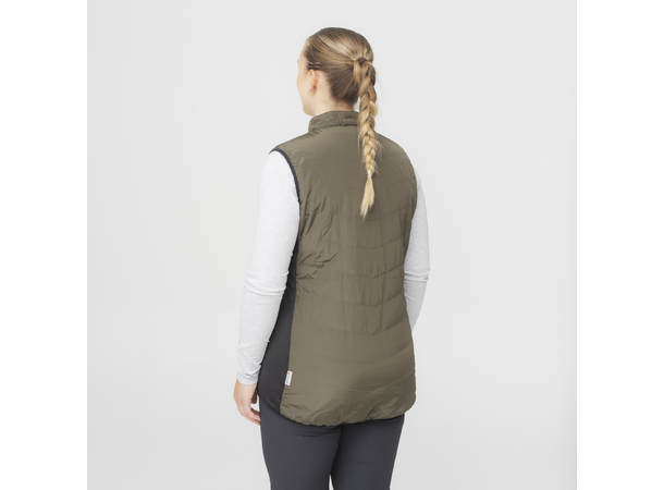 HeatX Heated Hunt Vest Womens S Green/Black 