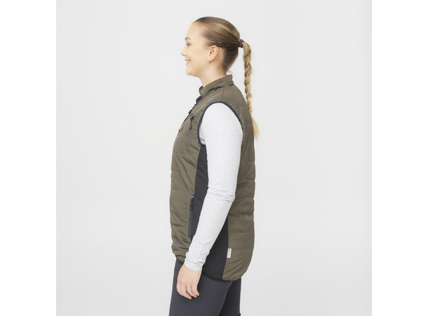 HeatX Heated Hunt Vest Womens S Green/Black 