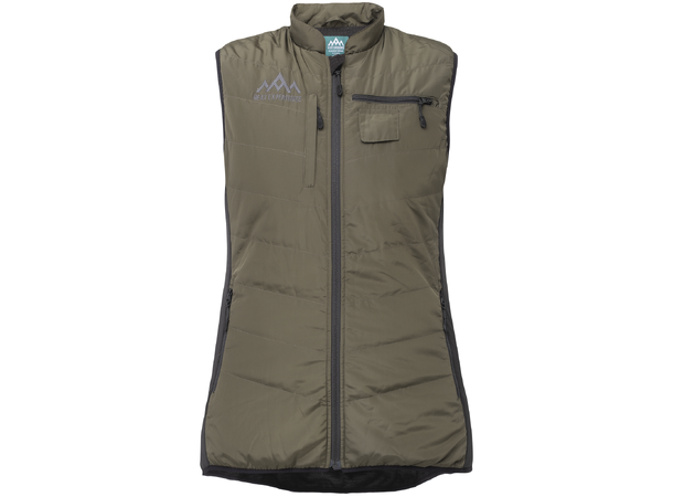 HeatX Heated Hunt Vest Womens S Green/Black 