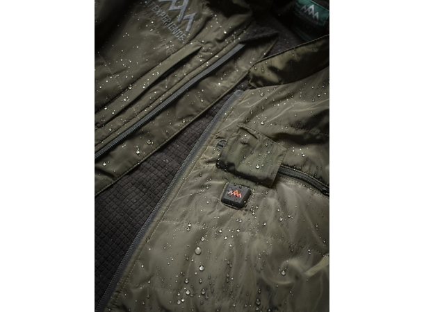 HeatX Heated Hunt Vest Womens S Green/Black 