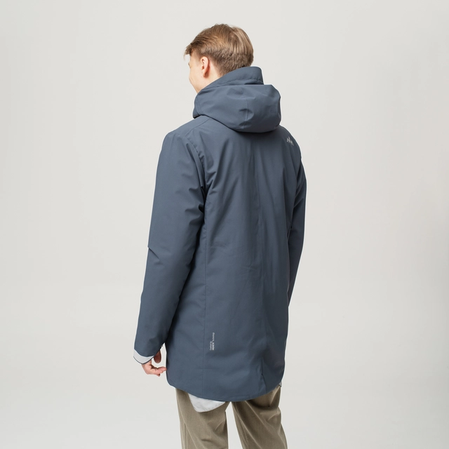 HeatX Heated Oslo Coat Mens M Navy 