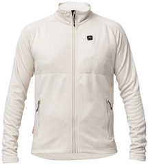 Heatx Heated Fleece Sweater Mens L Sand