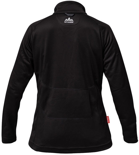 Heatx Heated Fleece Sweater Womens M Black 