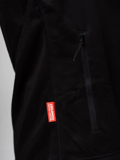 Heatx Heated Fleece Sweater Womens M Black 