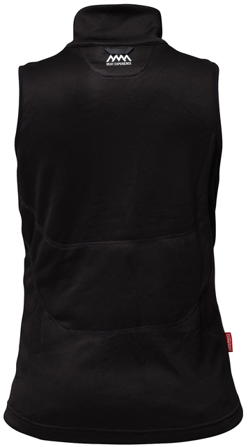 HeatX Heated Fleece Vest Womens M Black 