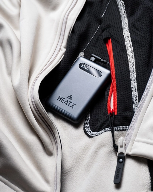 HeatX Allround Jacket M's S Sand - Battery Heated 