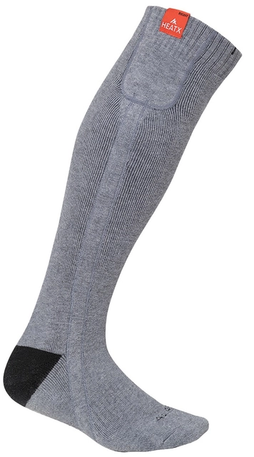 HeatX Everyday Socks Only v3 XS Grey - Battery Heated - EU34-36 